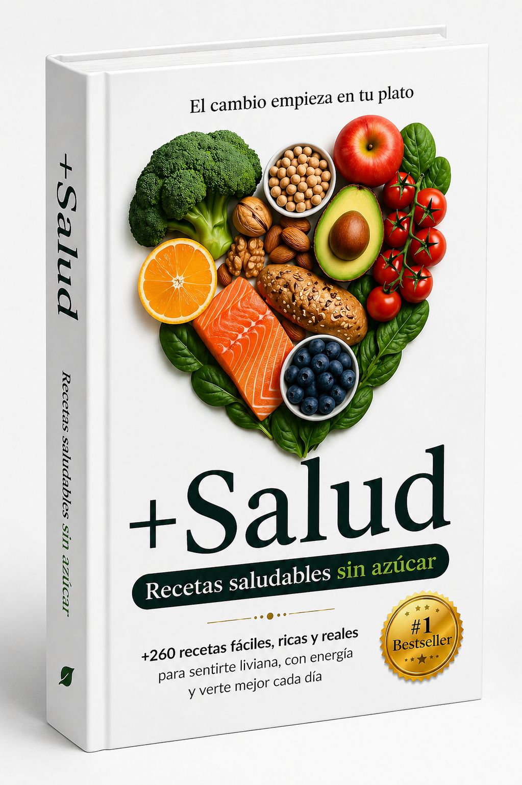 PACK de 5 LIBROS saludables +500 recetas