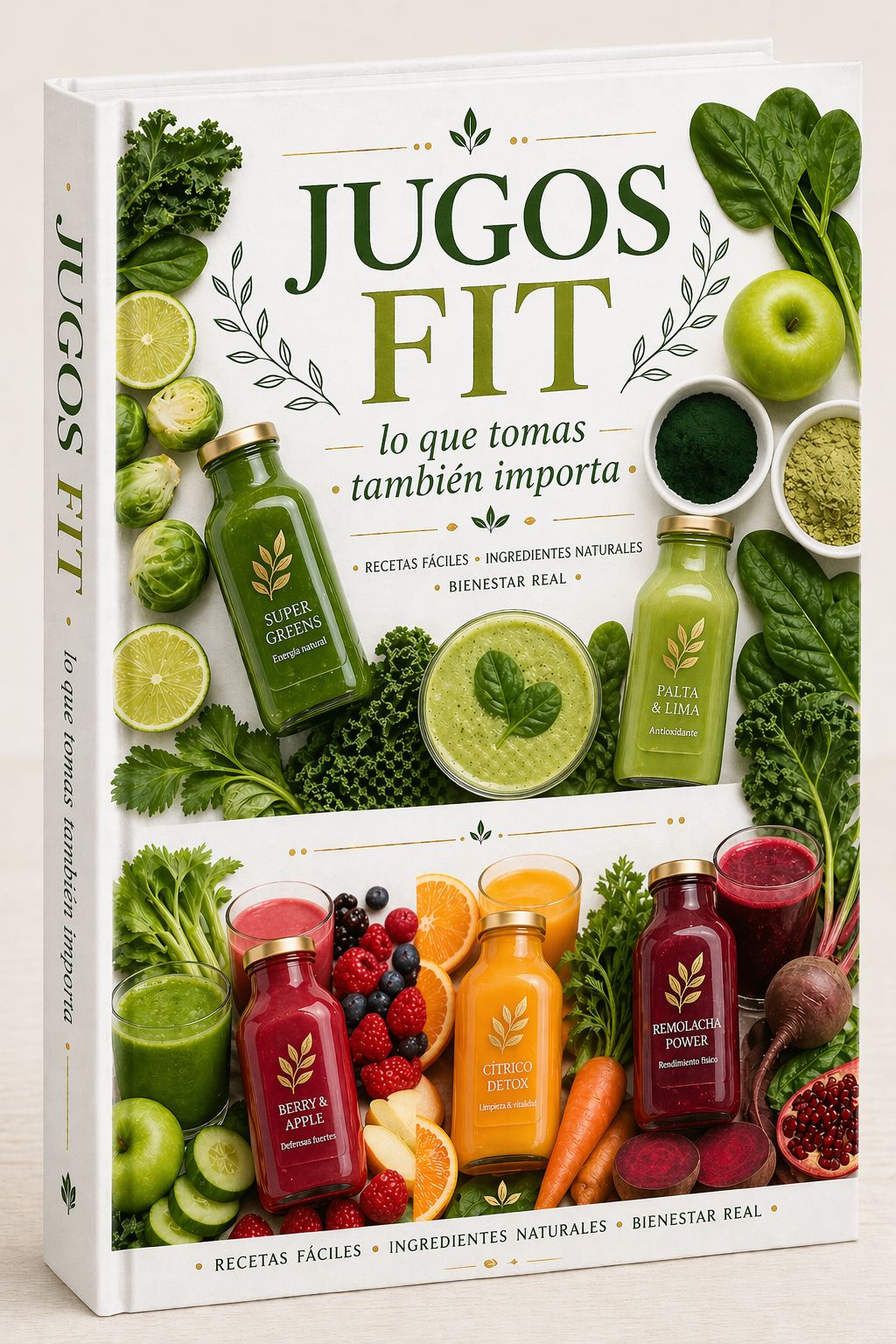 PACK de 5 LIBROS saludables +500 recetas
